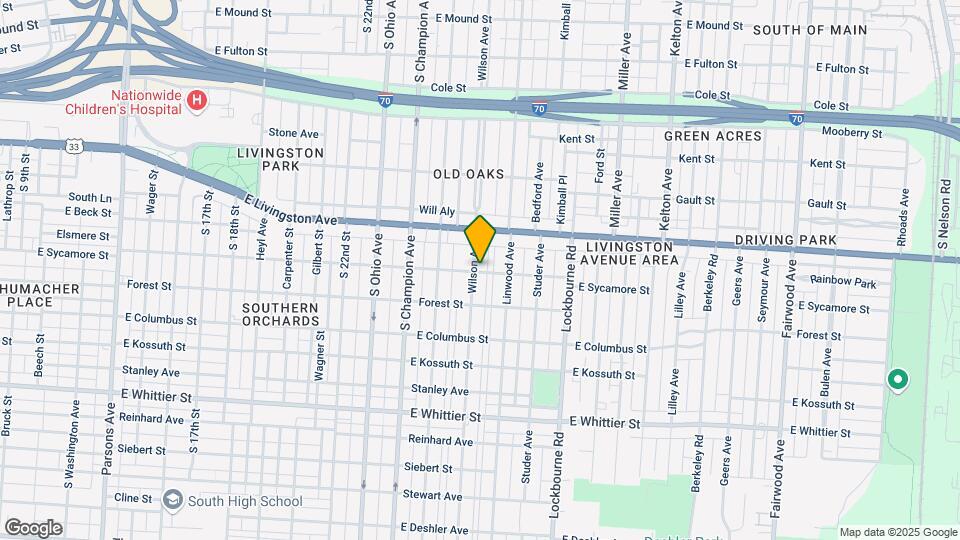 850 Wilson Ave Map and Location Details