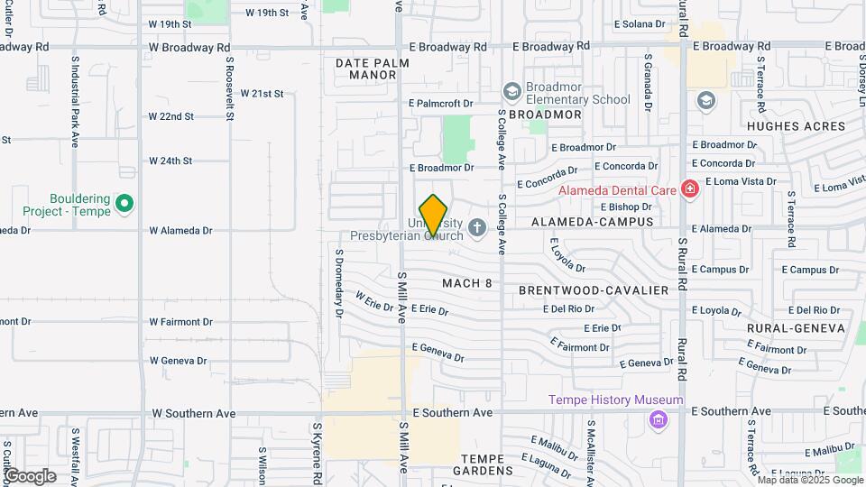 38 E Balboa Dr Map and Location Details