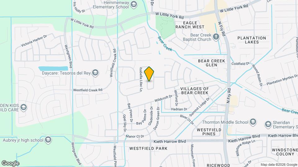 5126 Chester Springs Ln Map and Location Details