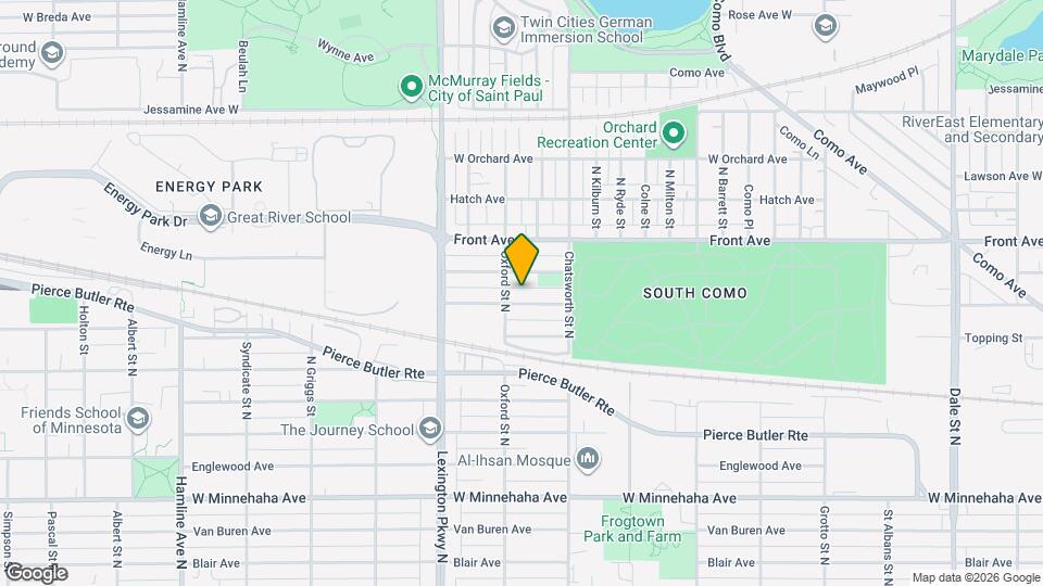 1025 Burgess St Map and Location Details