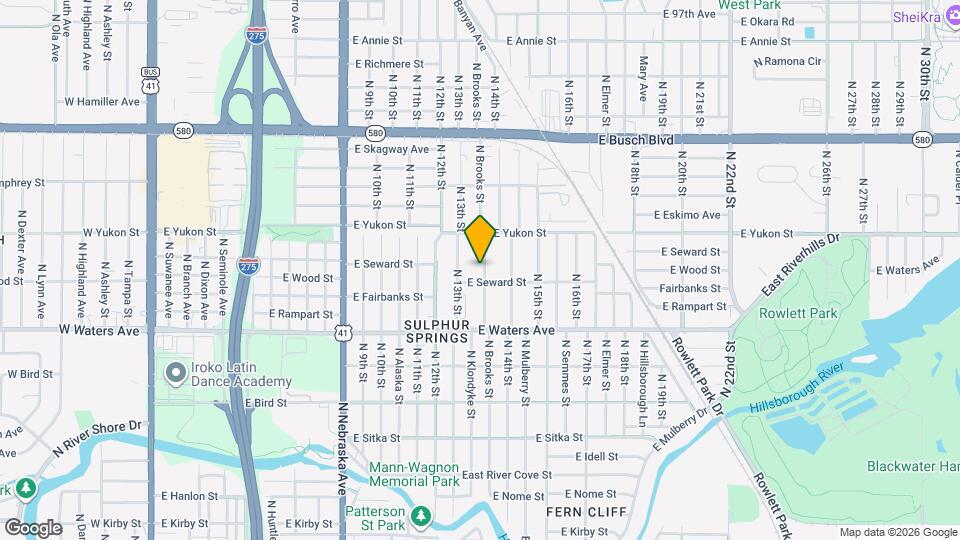 8506 N Brooks St, Unit Brooks Unit Map and Location Details