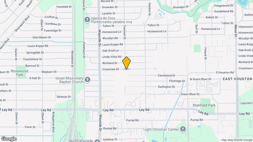 8102 Crestview Dr Map and Location Details