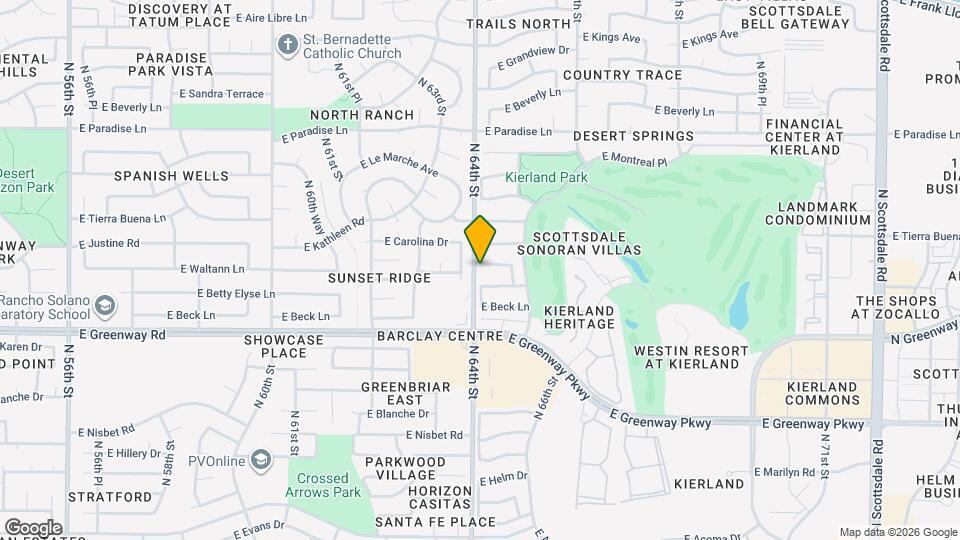 6401 E Waltann Ln Map and Location Details