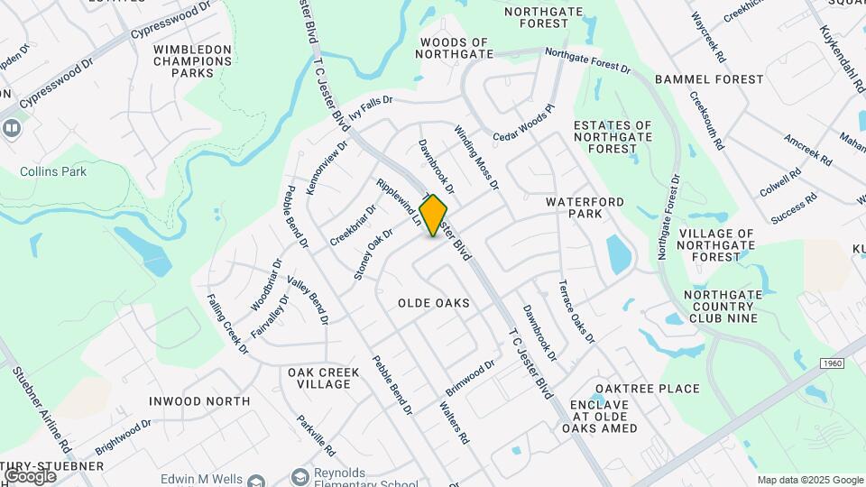 3410 Amber Forest Dr Map and Location Details