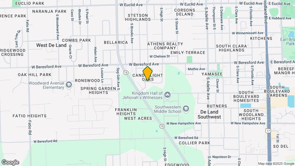 1021 Oaktree Ln Map and Location Details