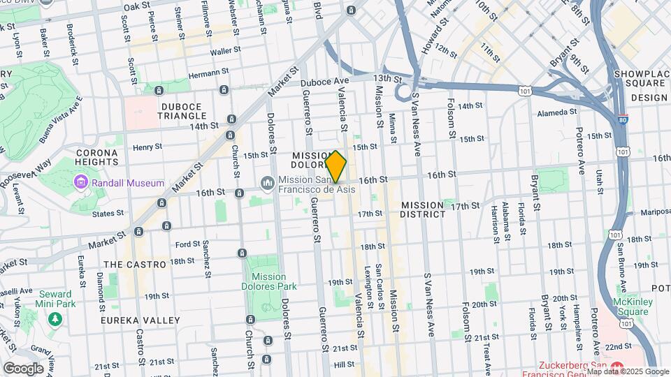 3133-3139 16th St Mapa y Detalles de la Ubicación
