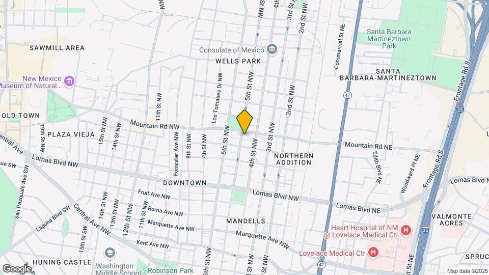 1014 5th St NW Map and Location Details