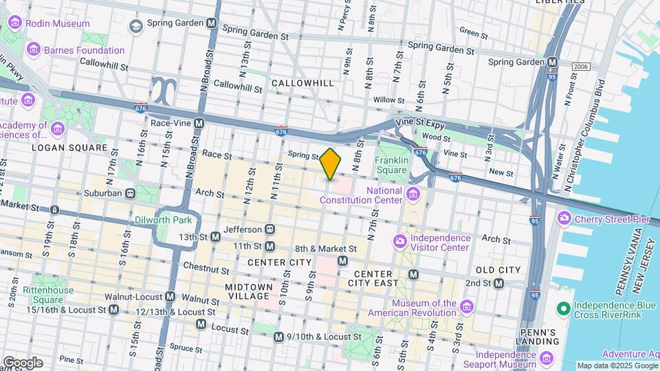 139 N 9th St Map and Location Details