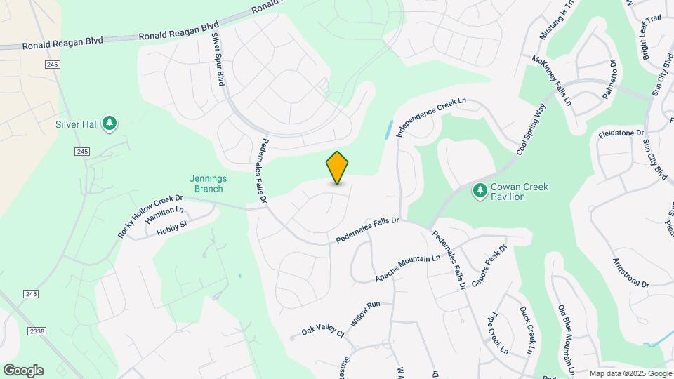 603 Martin Creek Ln Map and Location Details
