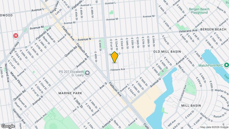 1843 E 51st St Map and Location Details