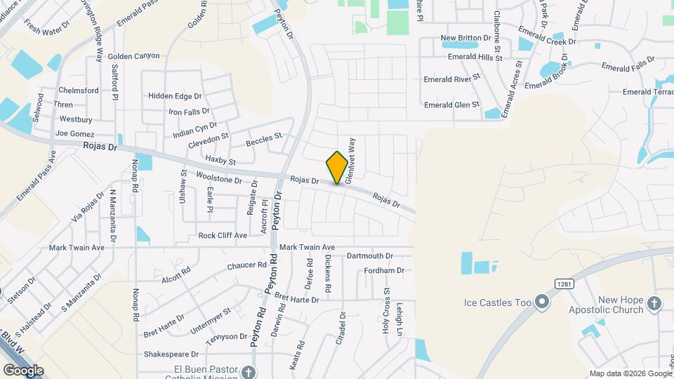 12951 Aberdare Dr Map and Location Details