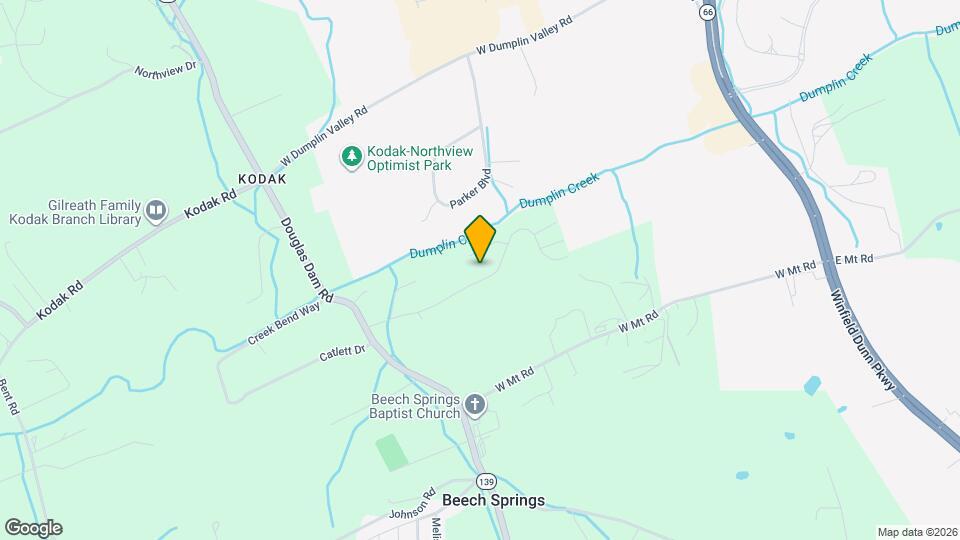 161 Clear Creek Rd Map and Location Details