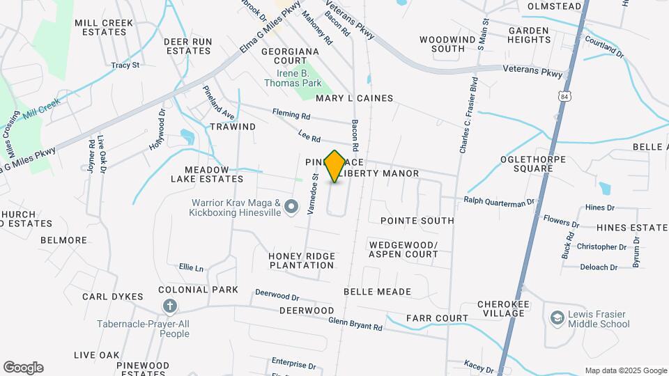 1035 Bacon Rd Map and Location Details