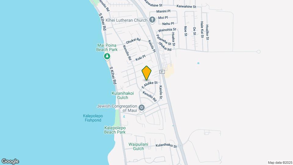 147 E Alulike St Map and Location Details