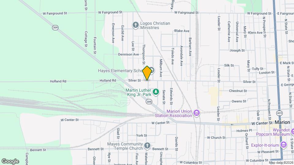 779 Silver St, Unit B Map and Location Details