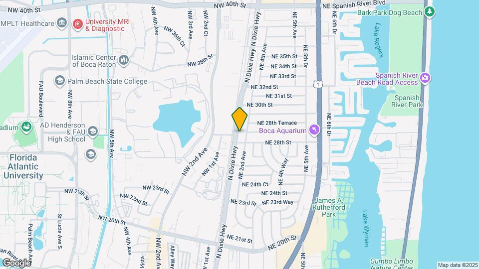 2822 N Dixie Hwy Map and Location Details