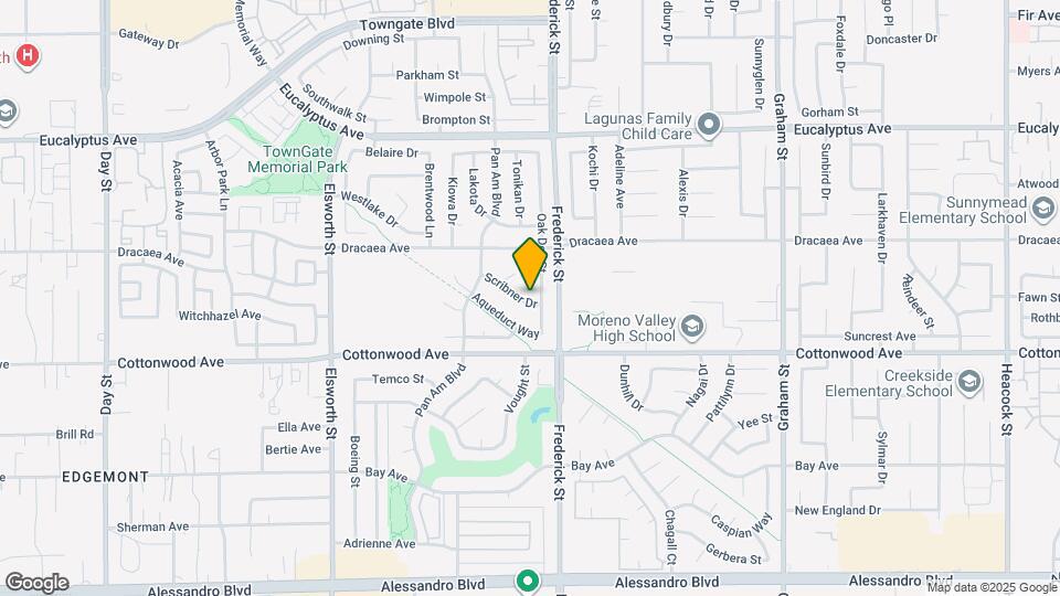 22956 Scribner Dr Map and Location Details