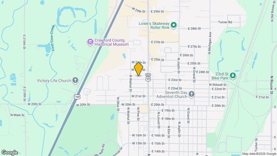 112 W 23rd St Map and Location Details