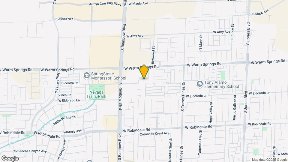 7392 S Garnet Creek St Map and Location Details