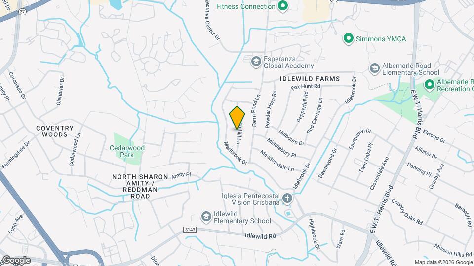 6226 Coach Hill Ln Map and Location Details