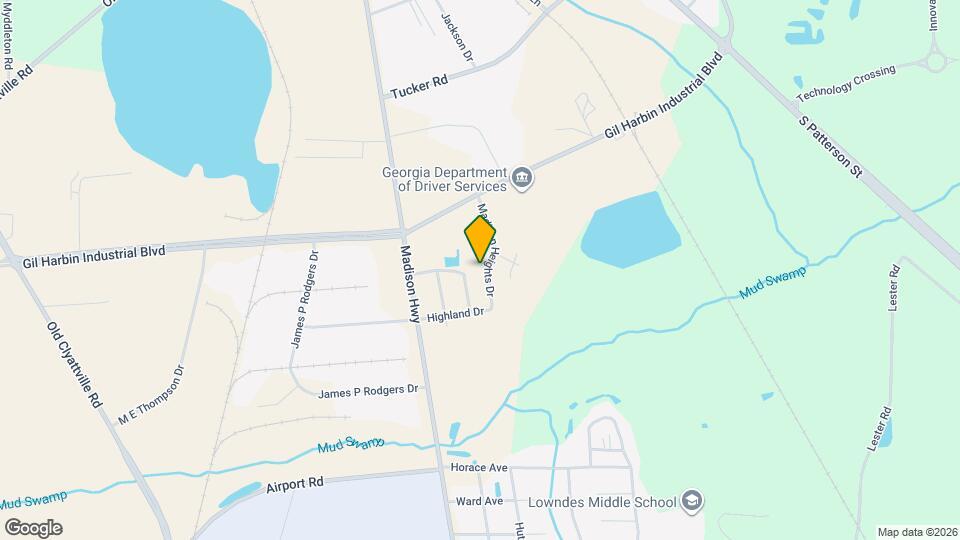 1512 Madison Heights Dr Map and Location Details