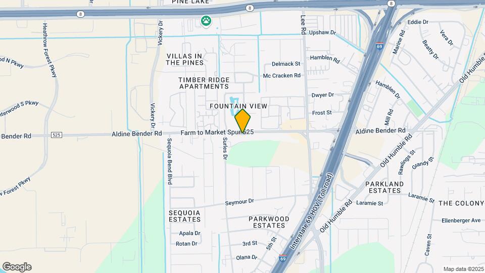 5420 Aldine Bender Rd Map and Location Details