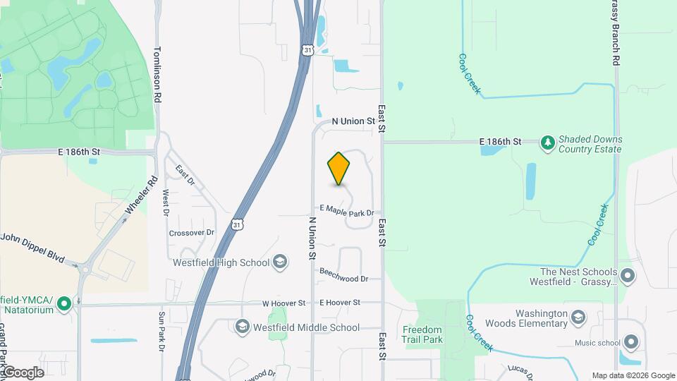 1809 Woodstream Ct Map and Location Details