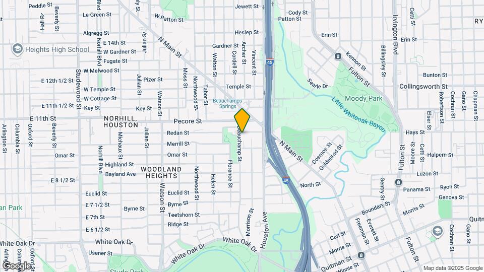 3520 Beauchamp St Map and Location Details