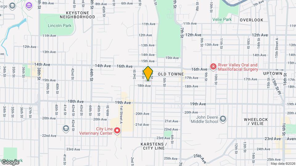 317 18th Ave Map and Location Details