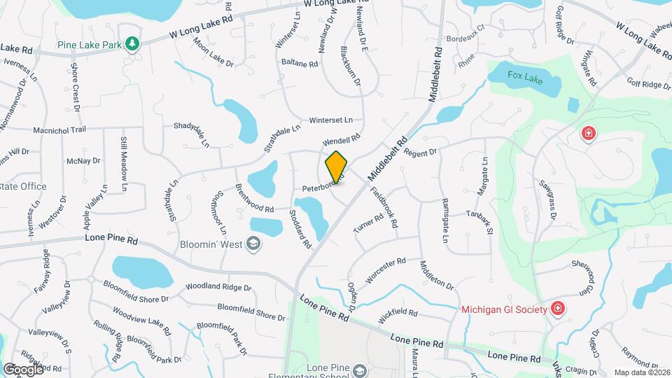 4259 Wendell Rd Map and Location Details