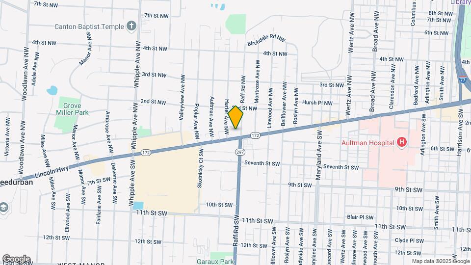 3709 W Tuscarawas St Map and Location Details