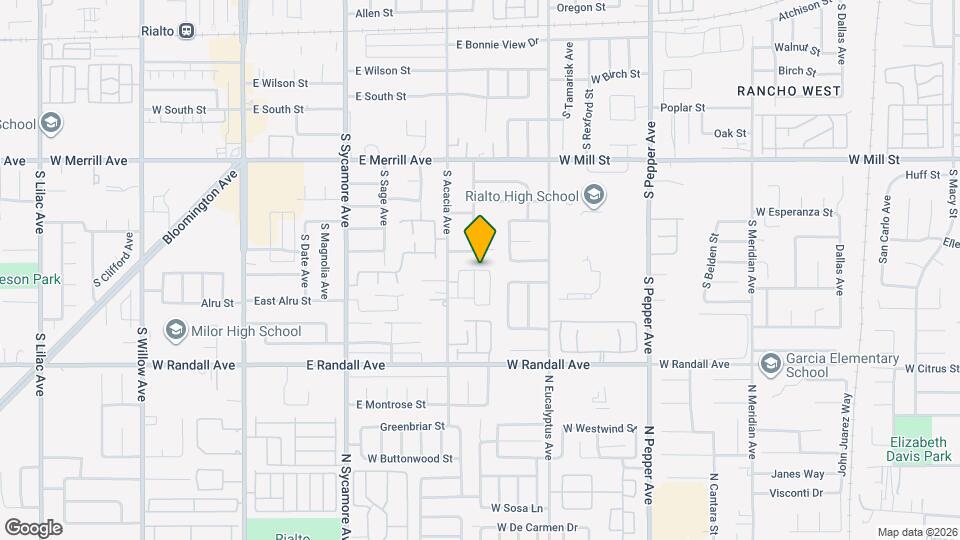 560 E Vodden St Map and Location Details