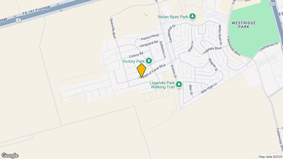 6621 Hall of Fame Blvd Map and Location Details