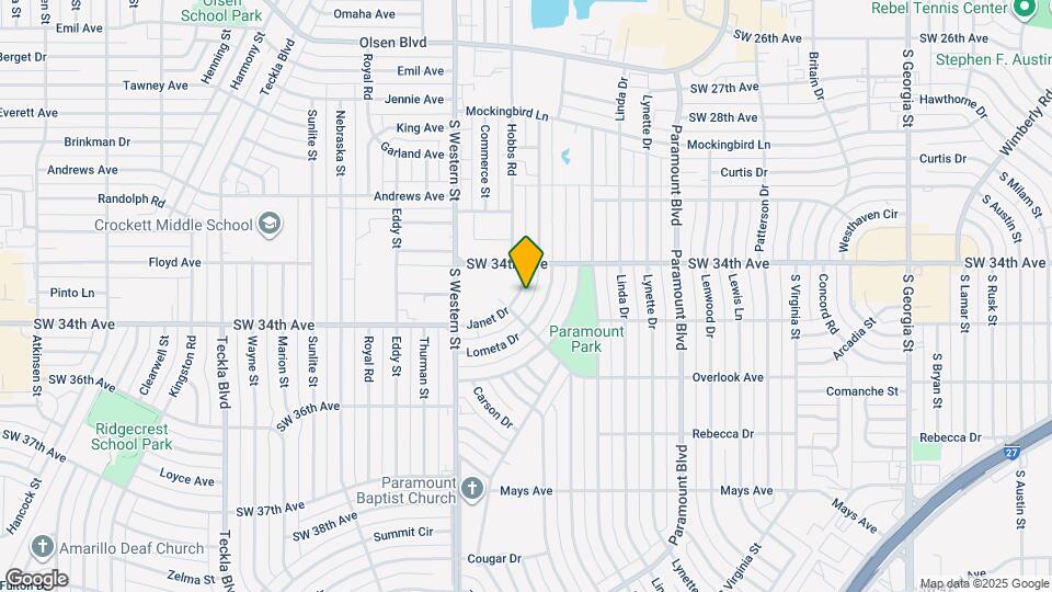 3409 Janet Dr Map and Location Details