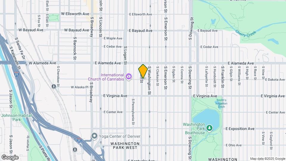 406 S Pearl St Mapa y Detalles de la Ubicación