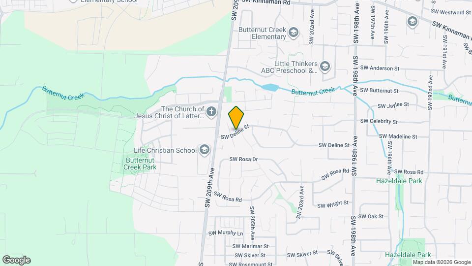 20781 SW Skiver St Map and Location Details