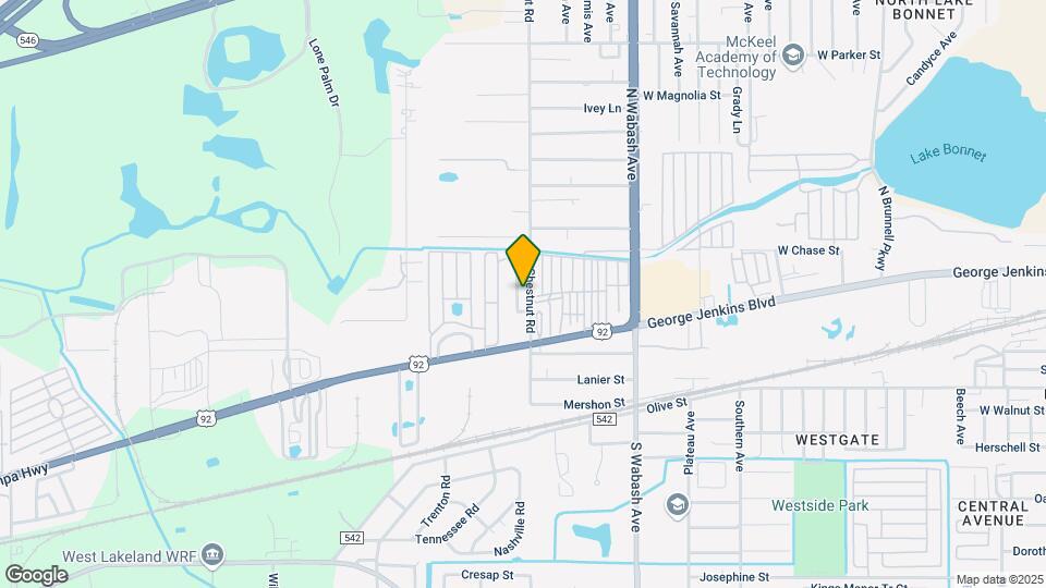 214 N Chestnut Rd Map and Location Details