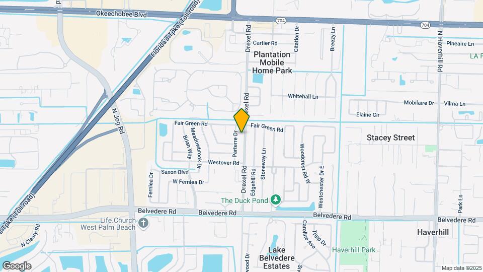 1409 Drexel Rd Map and Location Details