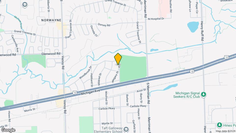 3058 Gloria St Map and Location Details