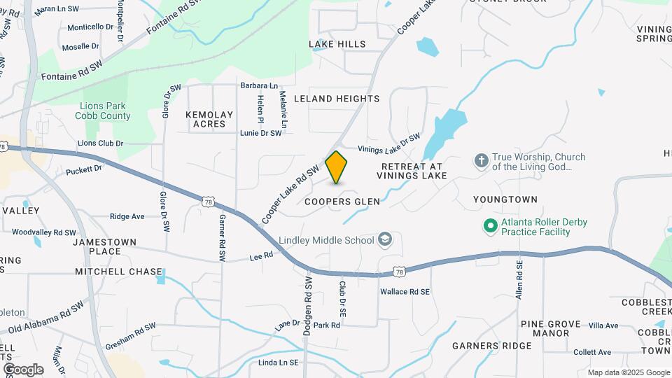 46 Coopers Glen Dr SW Map and Location Details