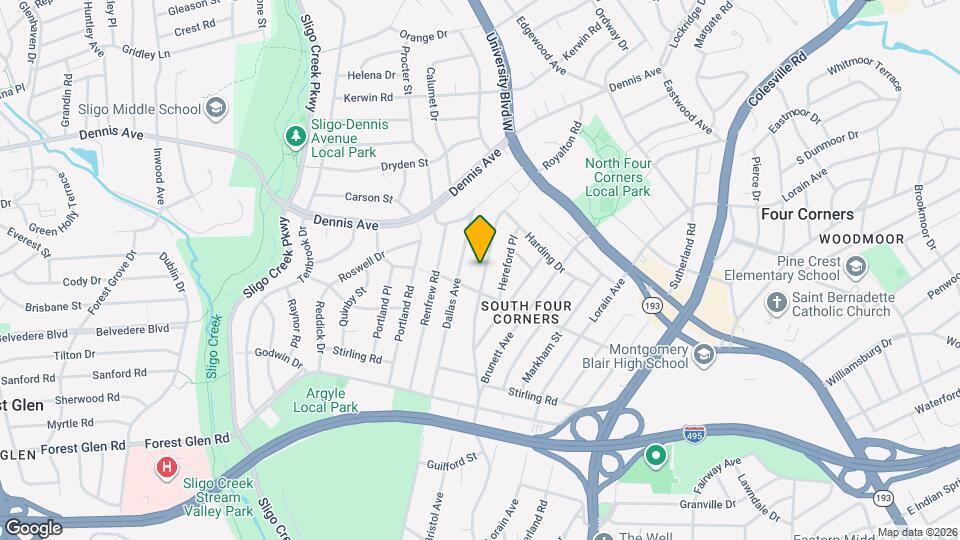 10106 Greenock Rd Mapa y Detalles de la Ubicación
