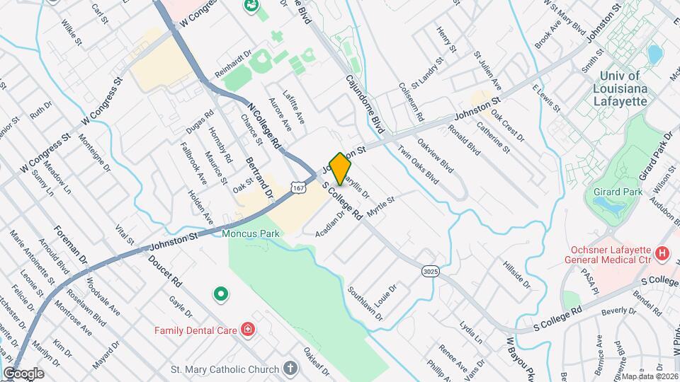 107 S College Rd, Unit B Mapa y Detalles de la Ubicación