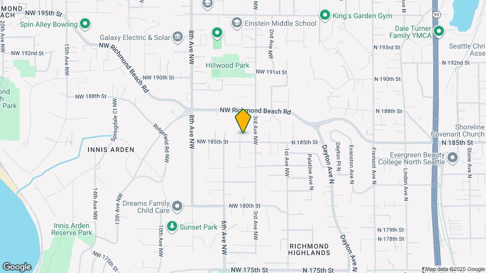 18510 3rd Pl NW Mapa y Detalles de la Ubicación