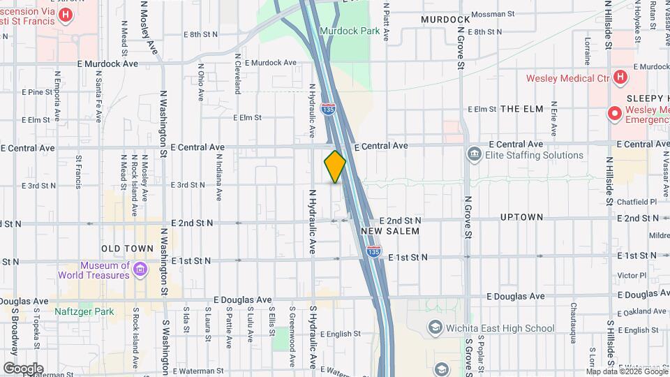 354 N Kansas Ave Map and Location Details