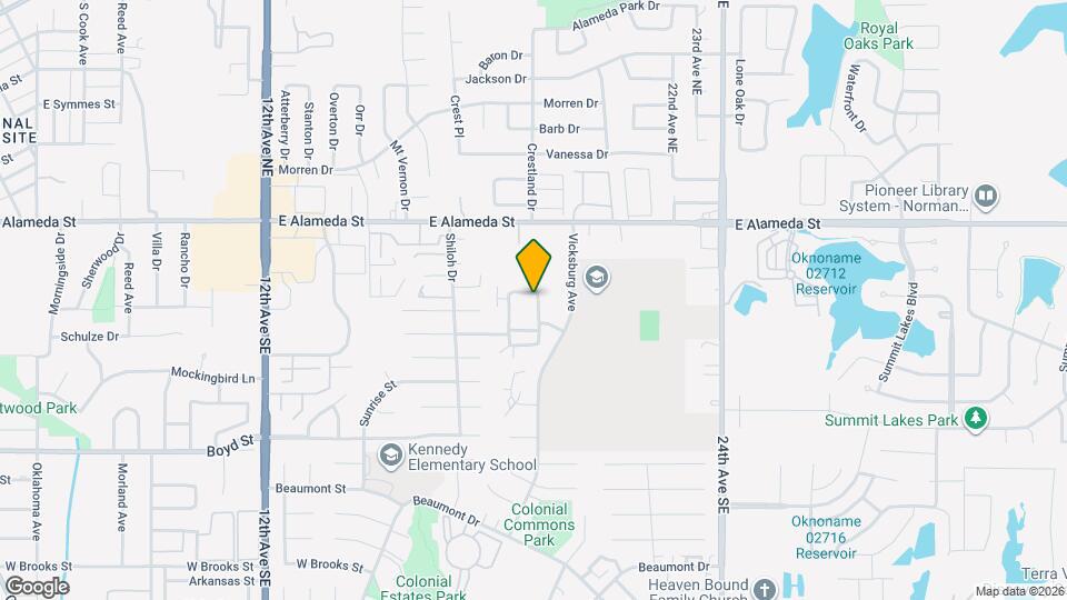 200 Chalmette Dr Map and Location Details