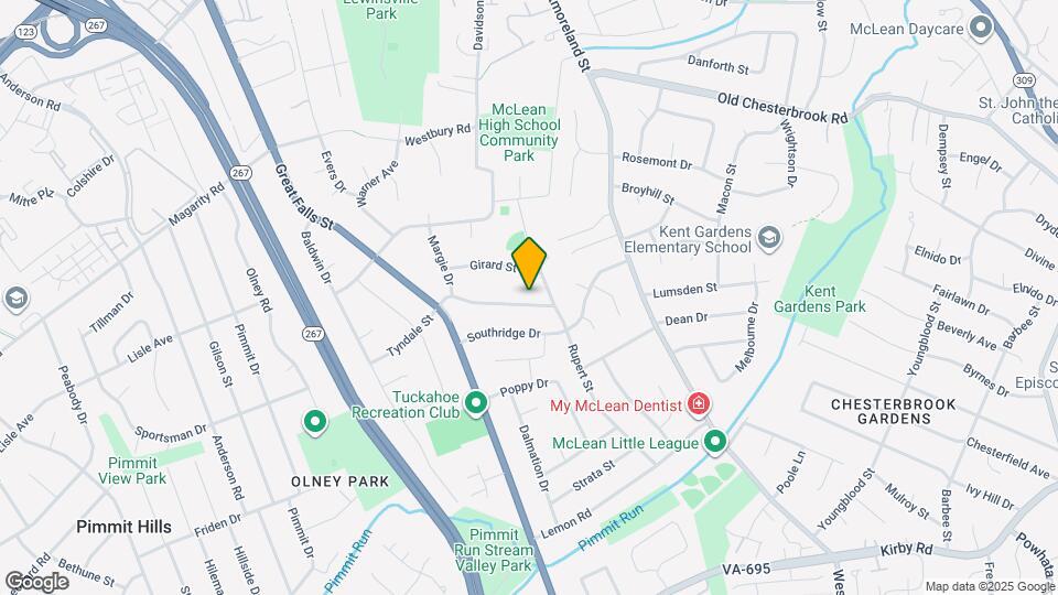 6926 Tyndale St Map and Location Details