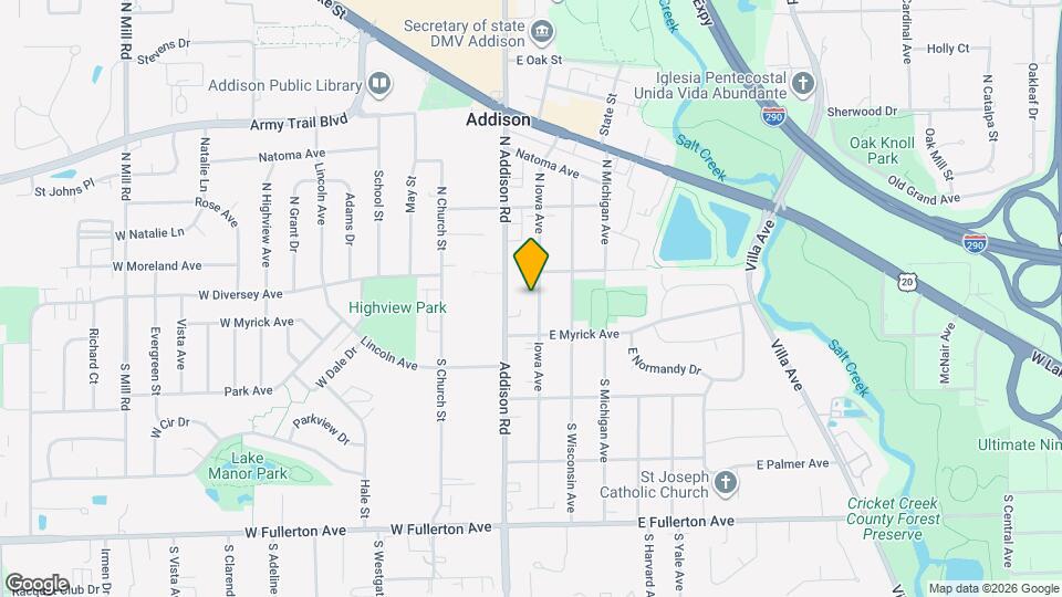 20 Iowa Ave Map and Location Details