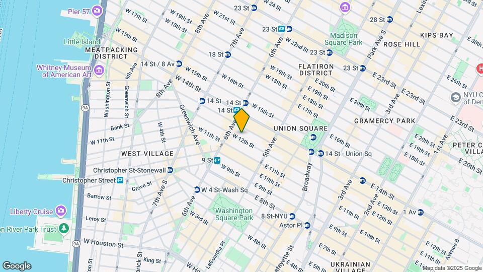 59 W 12th St Map and Location Details