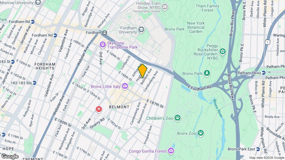 2471 Belmont Ave Mapa y Detalles de la Ubicación