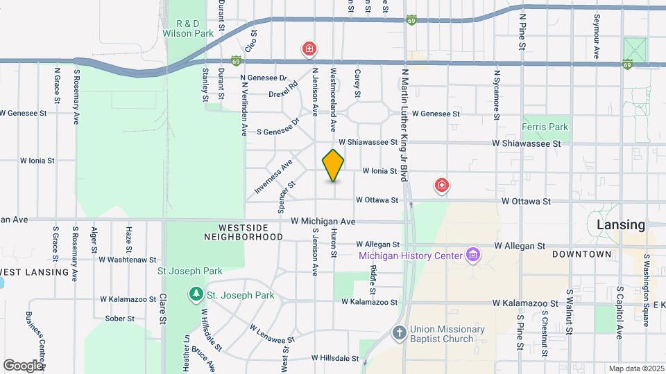 215 Westmoreland Ave Map and Location Details